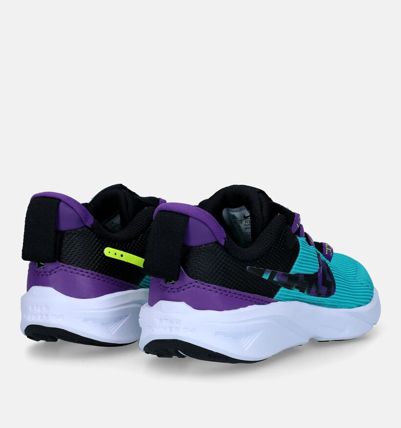 Nike Star Runner 4 Zwarte Sneakers voor jongens, meisjes (328089)