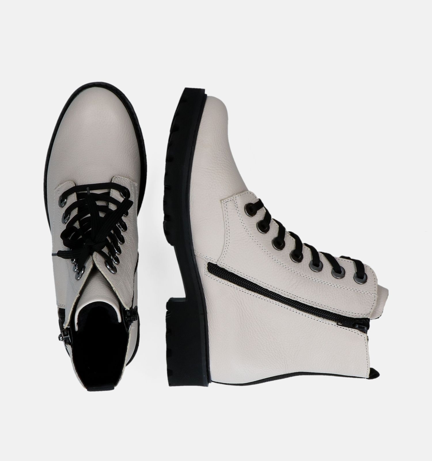 Veterboots dames wit online