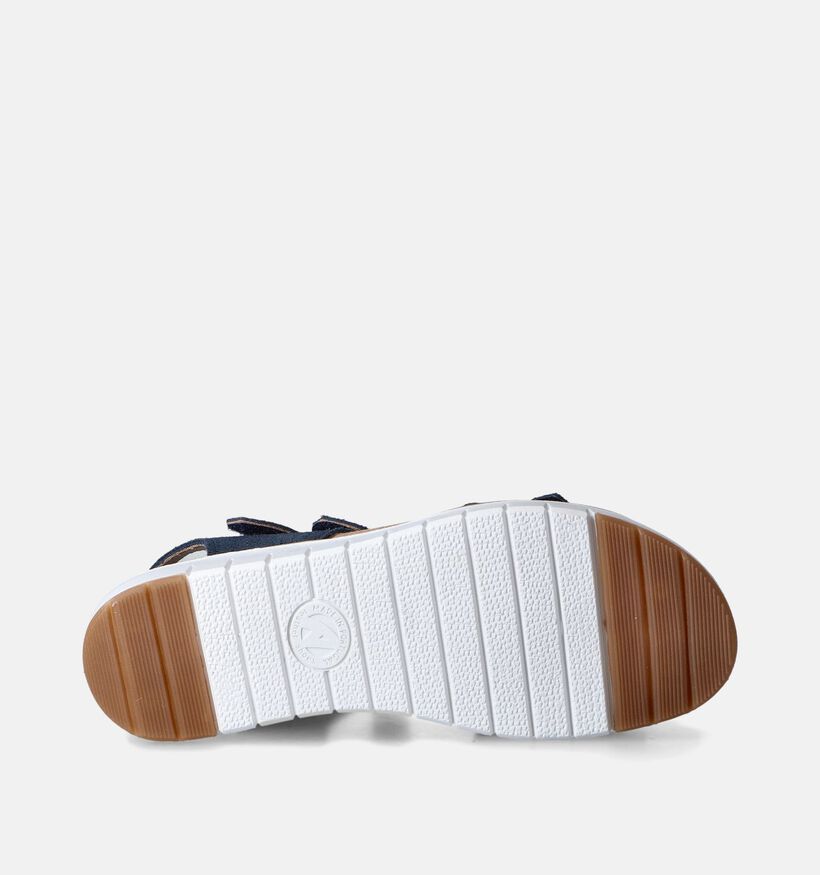 Solemade Romi Blauwe Sandalen voor steunzolen voor dames (355727) - geschikt voor steunzolen