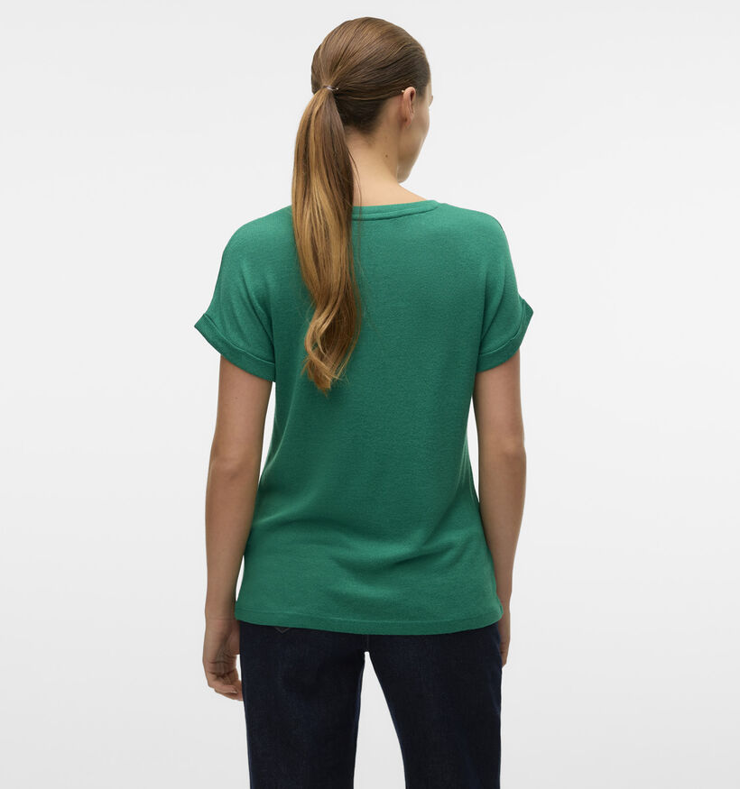 Vero Moda Brianna Groen Basic T-shirt voor dames (352168)