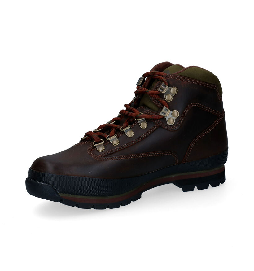 Timberland Euro Hiker Bottines en Brun en cuir (294319)