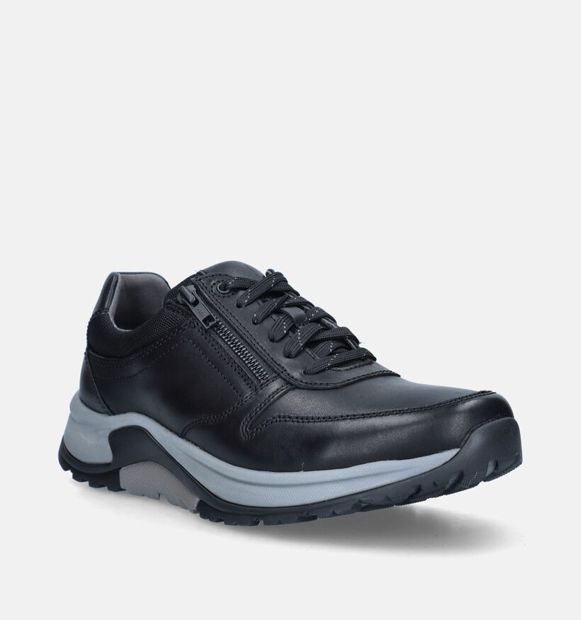 Pius Gabor Zwarte Veterschoenen voor heren (347467) - geschikt voor steunzolen
