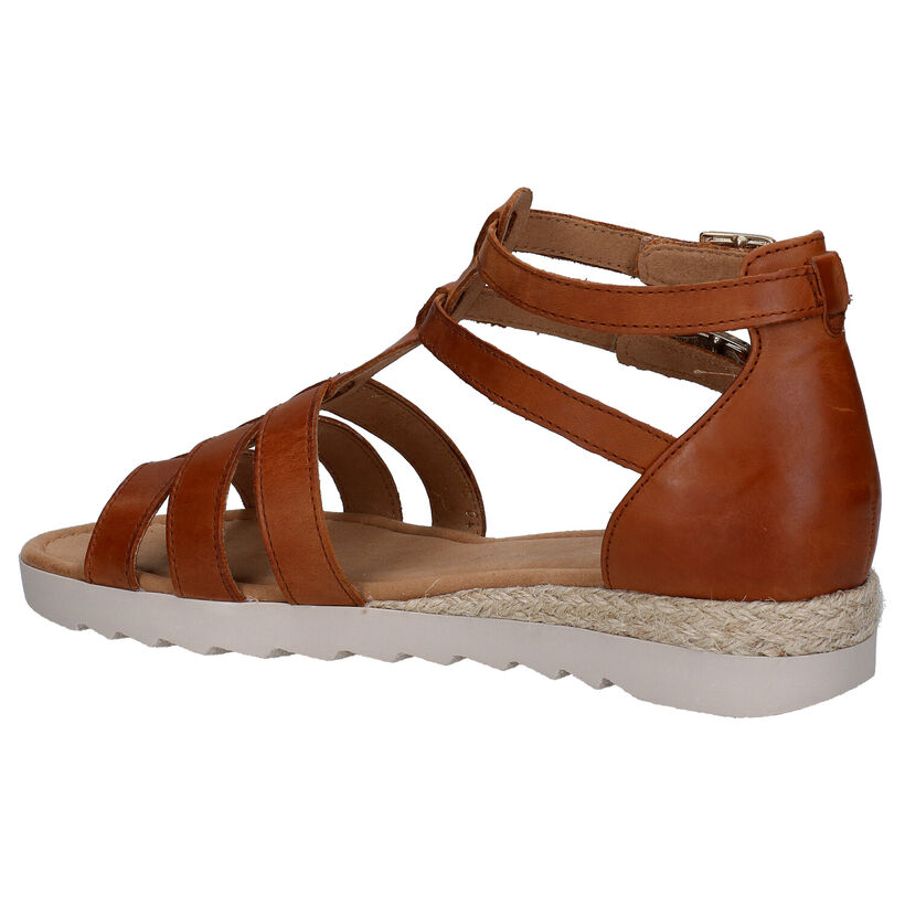 Gabor Sandales en Cognac en cuir (271744)