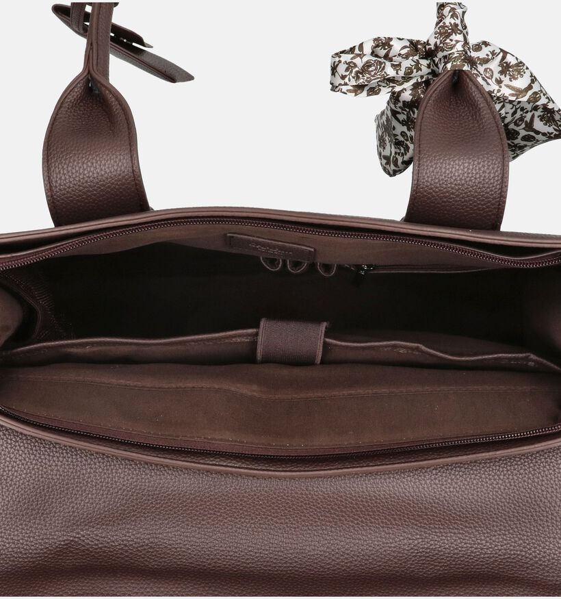 Charm London Donkerbruine Shopper voor dames (380936)