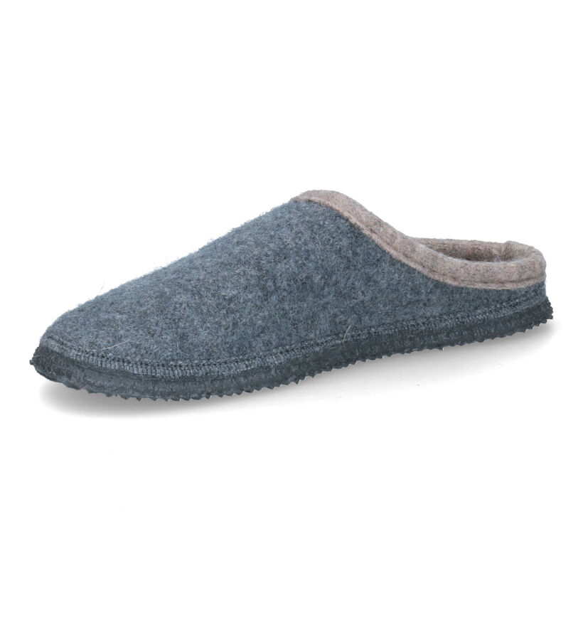 Giesswein Dannheim Pantoufles en Gris en laine (333556)