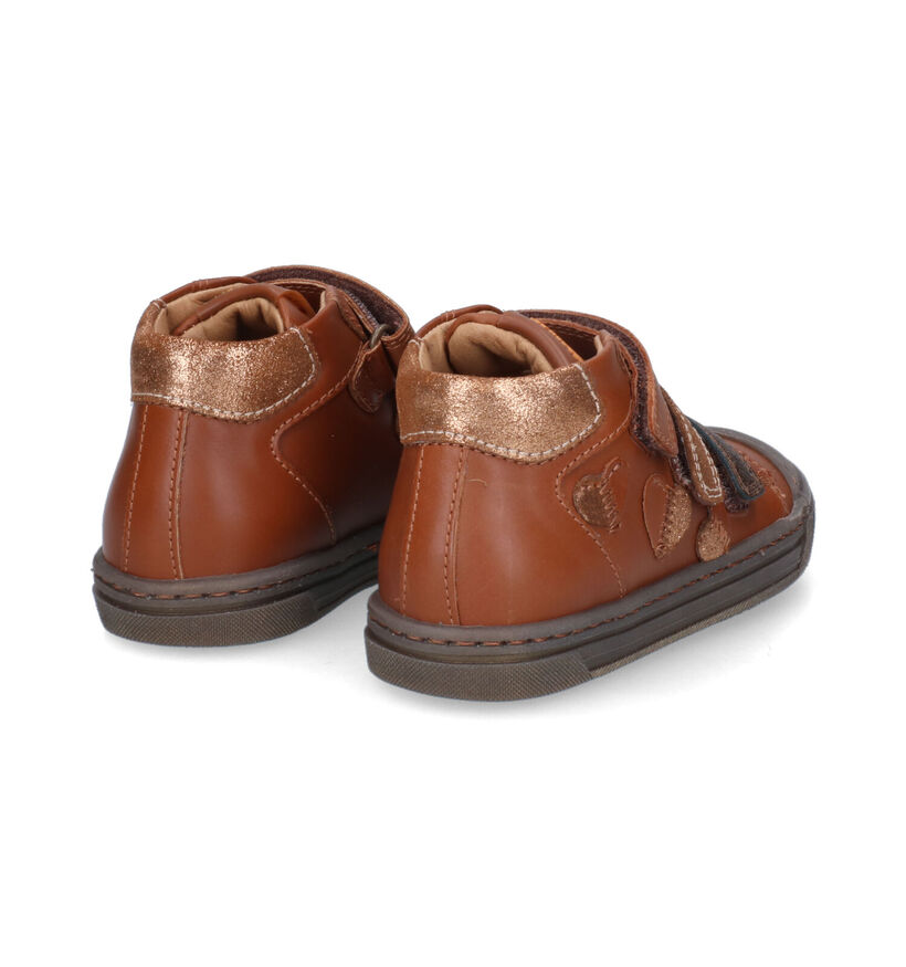 STONES and BONES Melan Bottines en Cognac pour filles (314578)