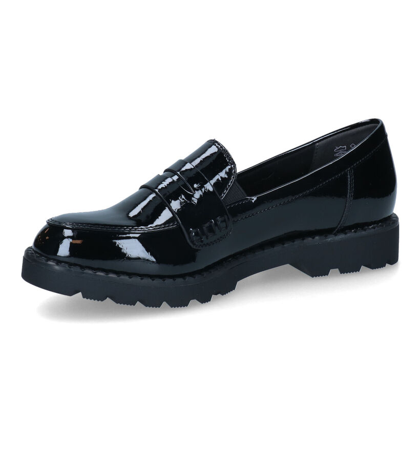 Tamaris Zwarte Mocassins in lak (315375)