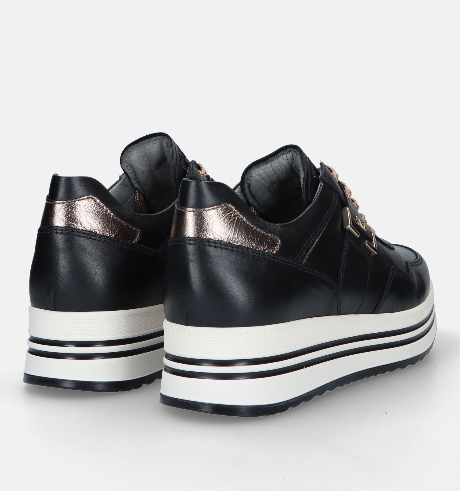 NeroGiardini Baskets plateforme en Noir Femmes Baskets en ligne sur TORFS.BE
