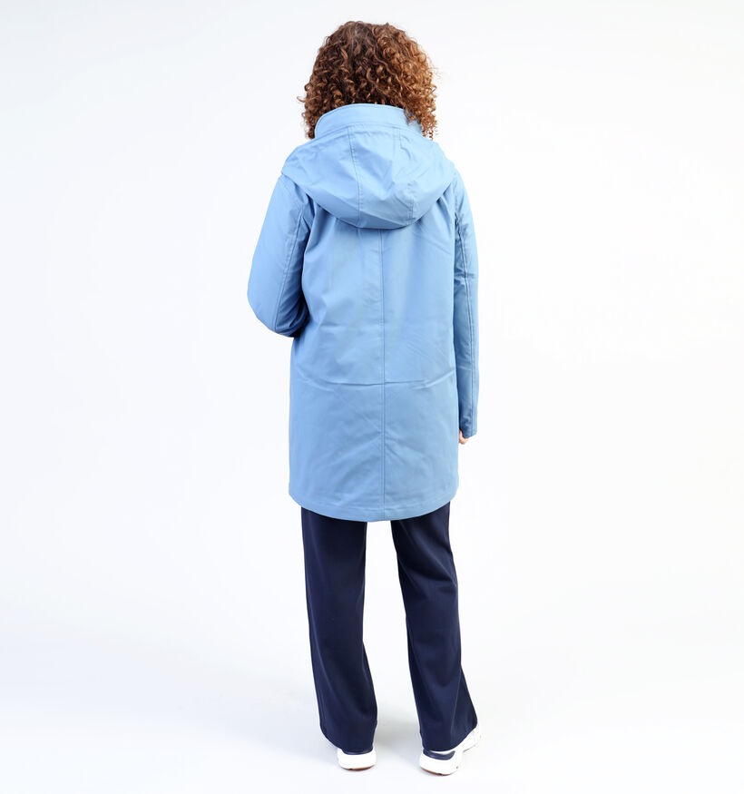 Vero Moda Asta Quilt Coated Imperméable en Bleu pour femmes (334174)