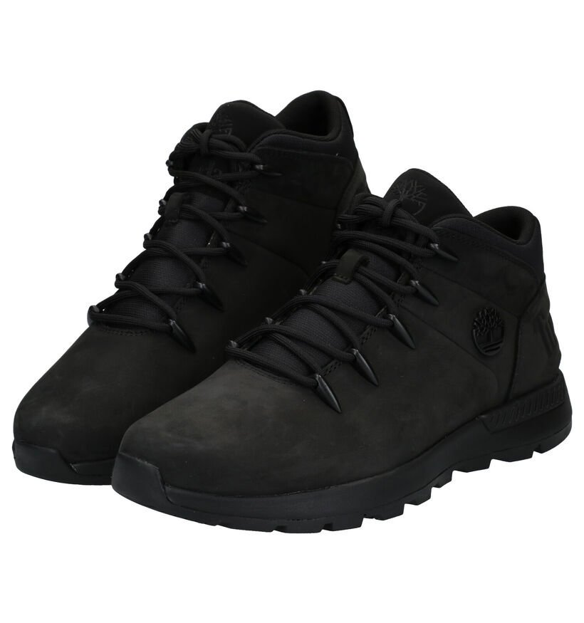 Timberland Sprint Trekker Mid Zwarte Bottines voor heren (344957) - geschikt voor steunzolen