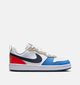 Nike Court Borough Low Witte Sneakers voor jongens, meisjes (357705)