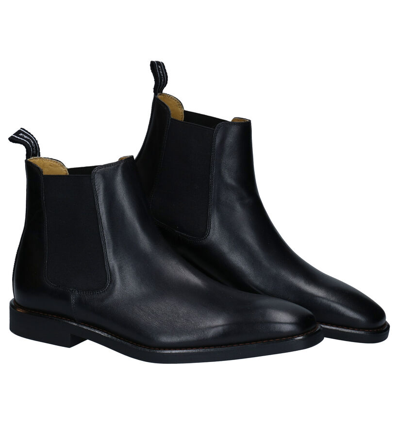 Steptronic Mayfair Cognac Chelsea Boots in leer (281379)