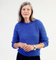 Vero Moda Winnie Pull en tricot en Bleu pour femmes (329004)