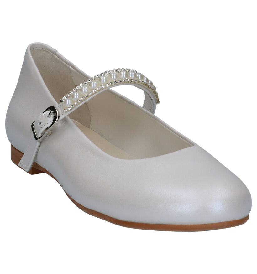 Oca-Loca Ballerines en Nacre en cuir (240248)