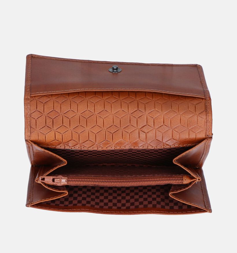Label M Porte-monnaies zippé en Marron pour hommes (365812)