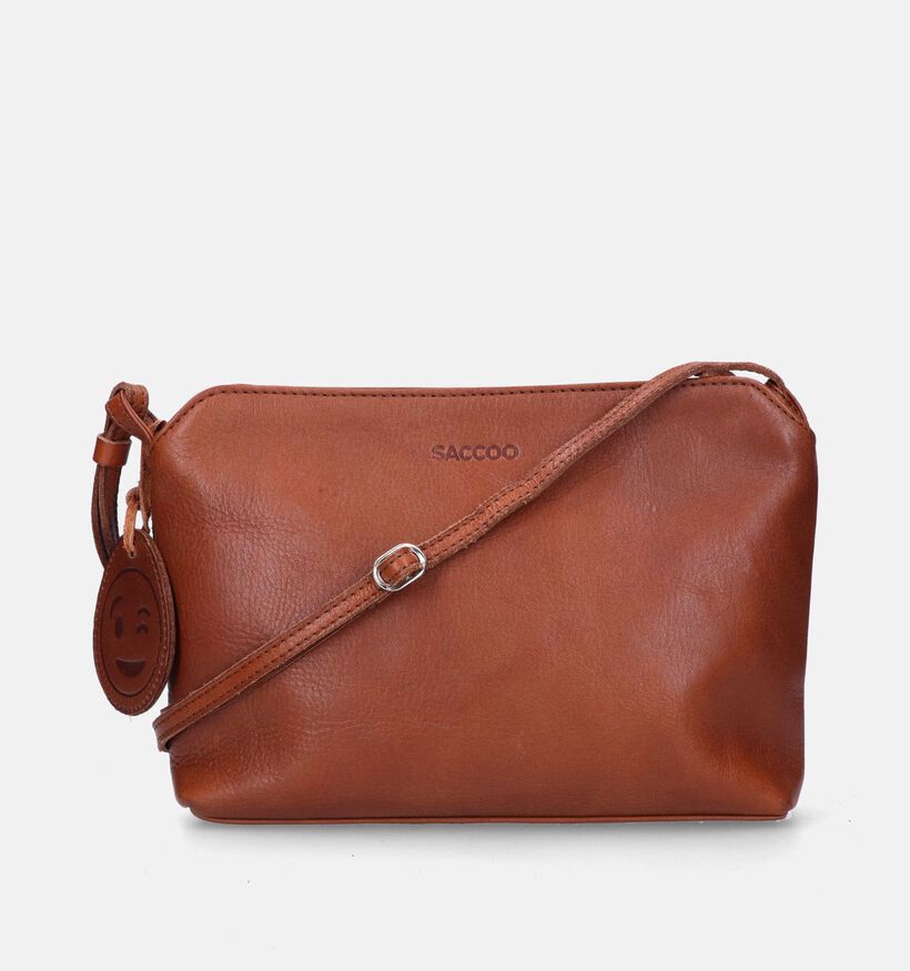 Saccoo Melo Cognac Crossbody Tas voor dames (342840)