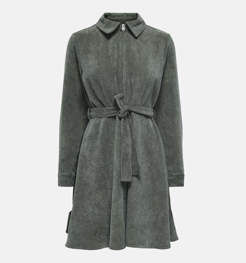 JDY Ulla Ohio Robe portefeuille en Vert pour femmes (362438)