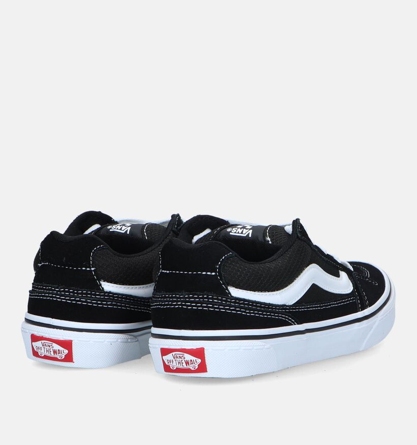 Vans Caldrone Baskets de skate en Noir pour garçons (327959)