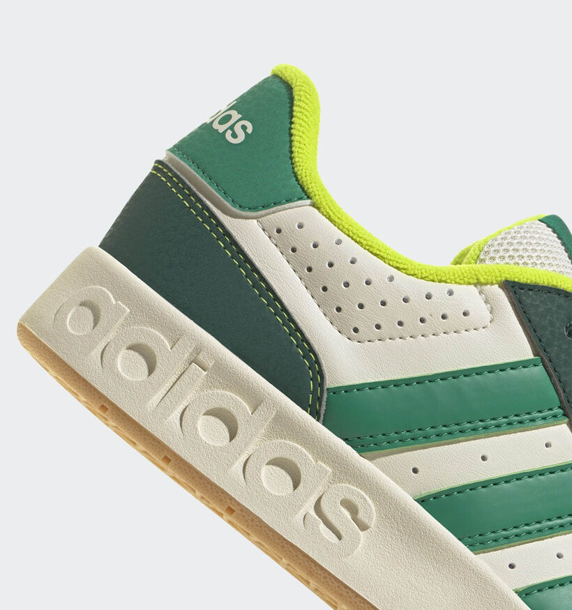 adidas Breakbase Groene Sneakers voor jongens, meisjes (359621) - geschikt voor steunzolen