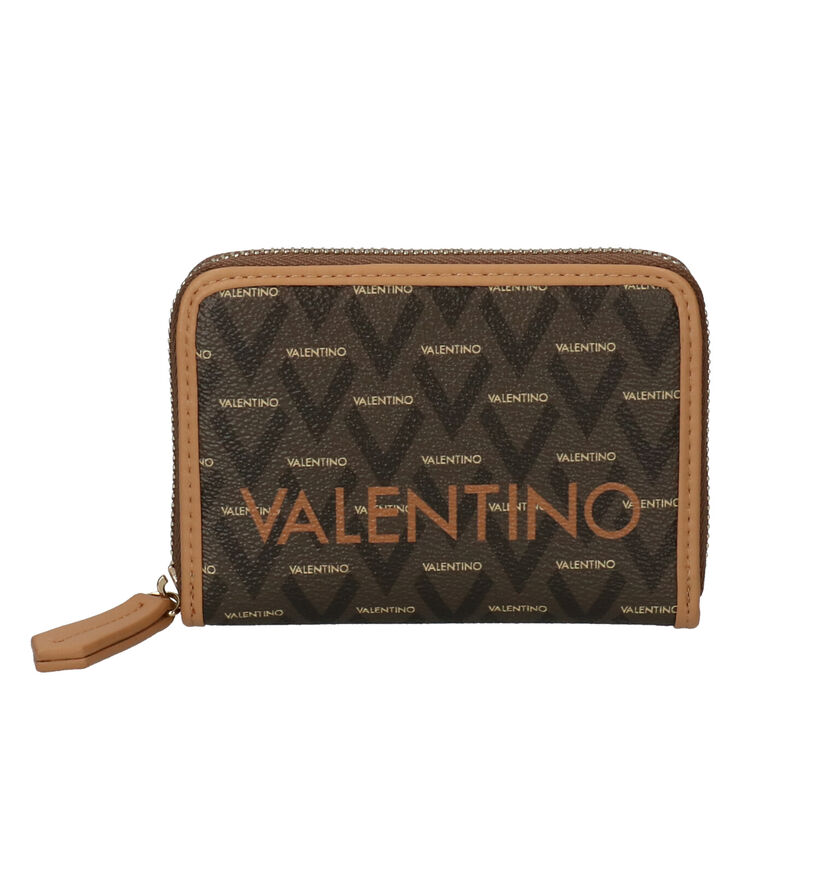 Valentino Handbags Liuto Bruine Ritsportemonnee in kunstleer (259226)