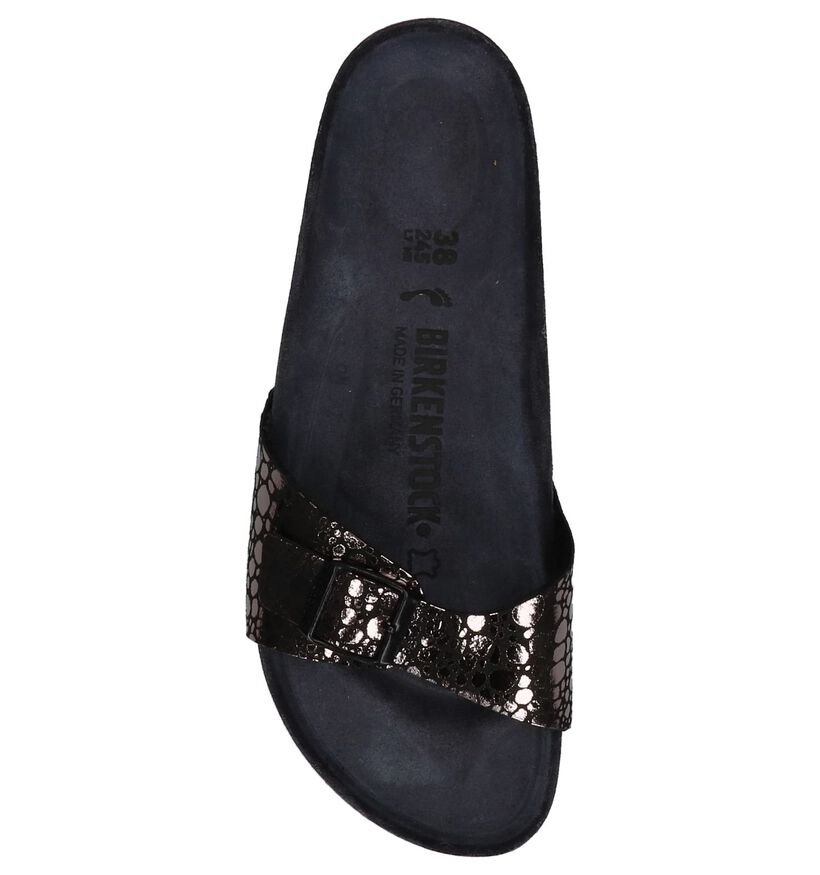 Birkenstock Madrid Zwarte Slippers voor dames (302977)