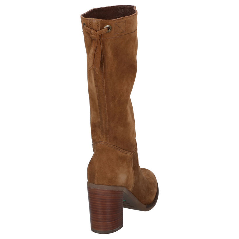 NeroGiardini Bottes hautes en Camel pour femmes (296645)
