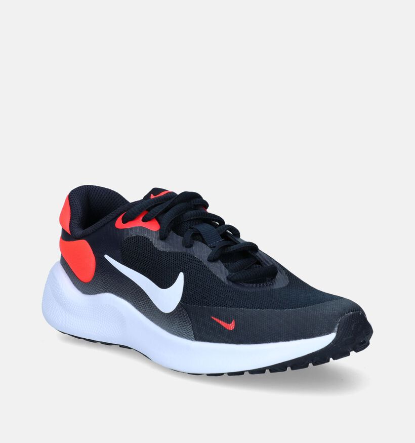 Nike Revolution 7 Zwarte Sneakers voor jongens, meisjes (334960)