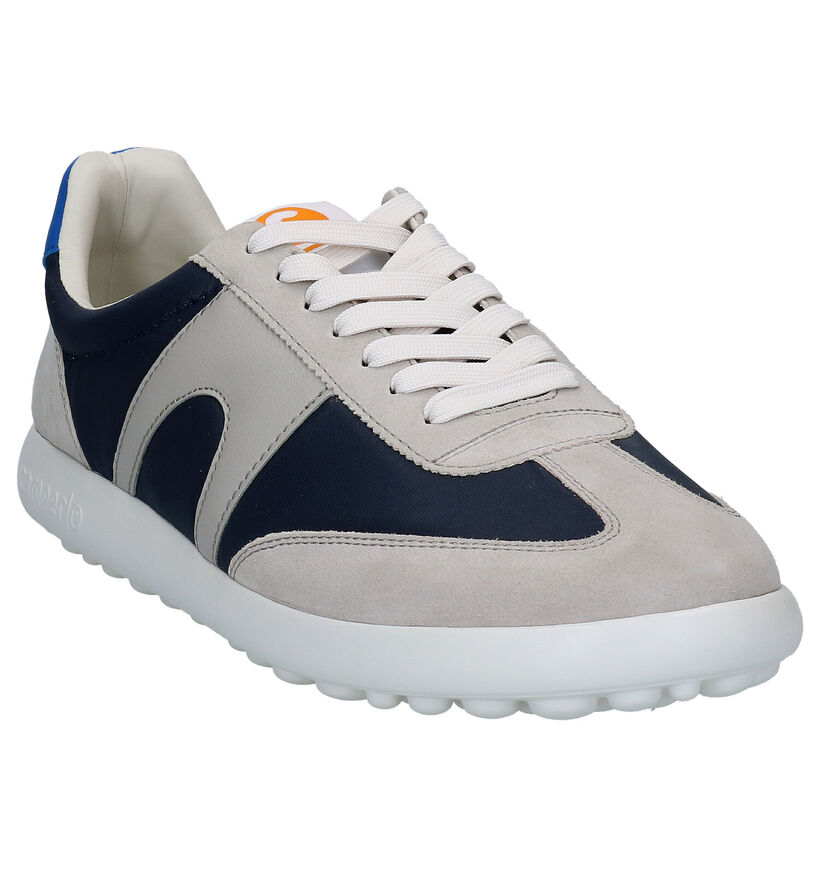 Camper Pelotas Kaki Veterschoenen in nubuck (290257)