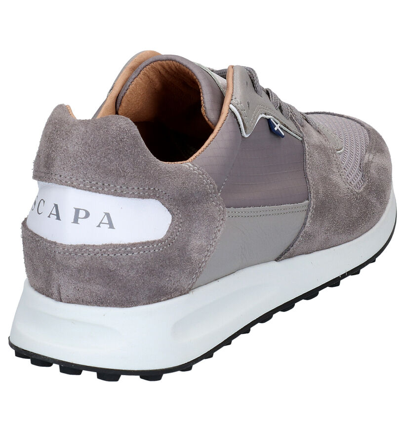 Scapa Blauwe Veterschoenen in nubuck (282923)