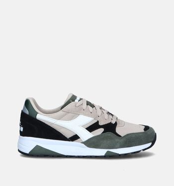 Diadora Low Sneakers Beige/Groen