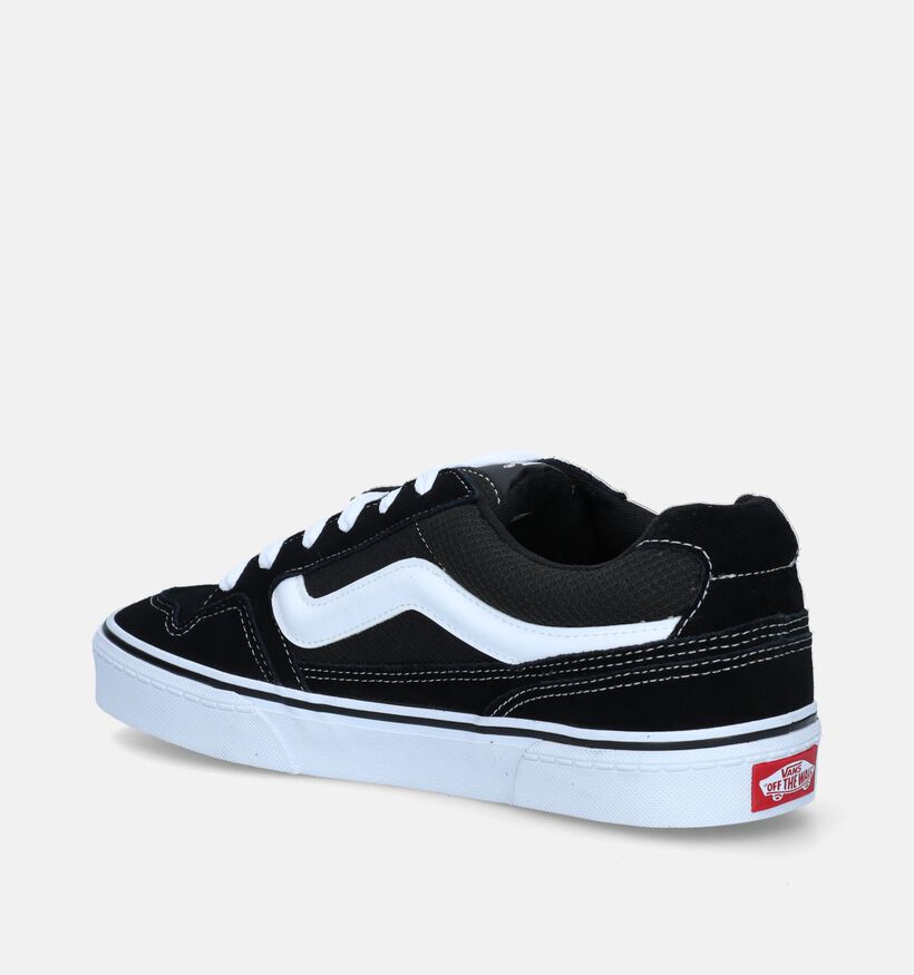 Vans Caldrone Baskets de skate en Noir pour hommes (337010)