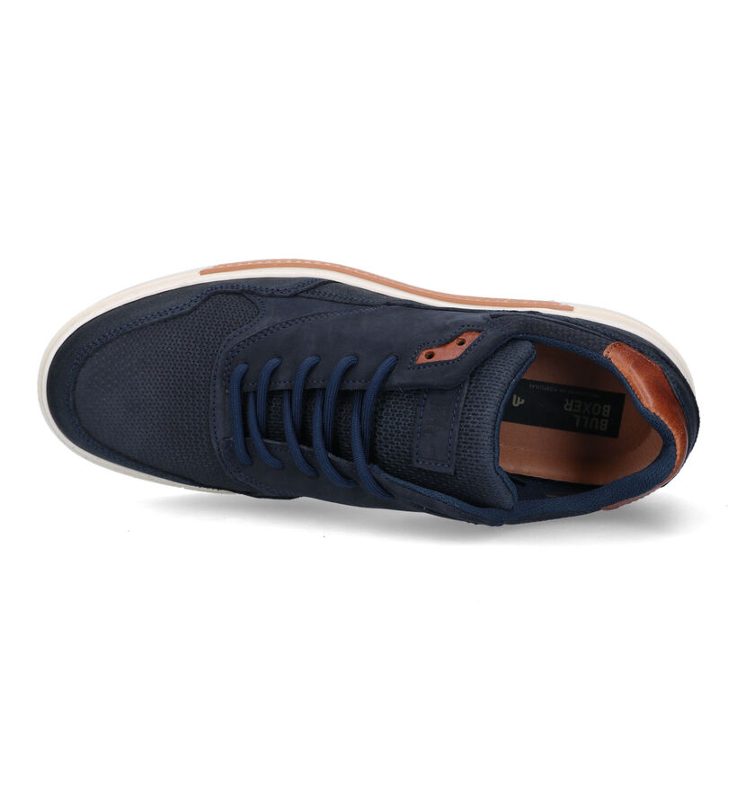 Bullboxer Chaussures à lacets en Bleu pour hommes (323412) - pour semelles orthopédiques