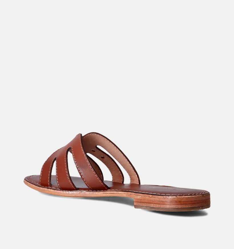 Les Tropeziennes Damia Cognac Slippers voor dames (356819)