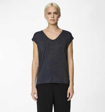 Pieces T-shirts Bruin/Blauw/Roze/Groen