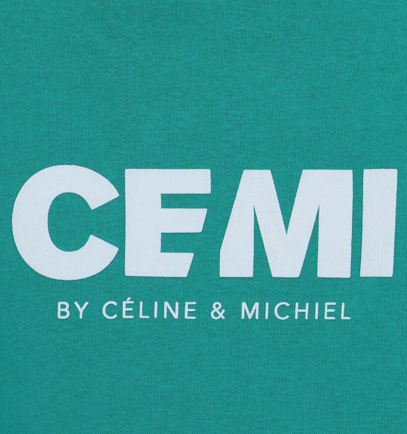 CEMI Mini Cruiser Sweatshirt en Vert pour filles, garçons (333857)