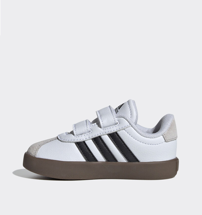 adidas VL Court 3.0 Baskets en Blanc pour filles, garçons (350105)