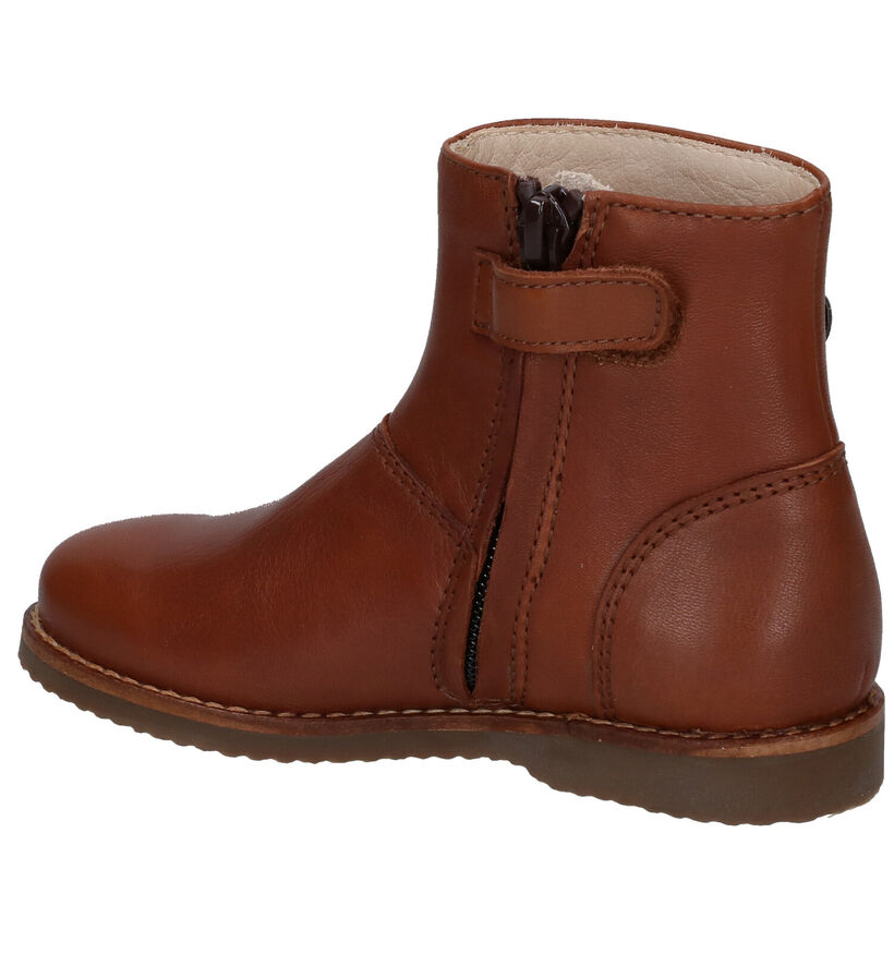 Beberlis Cognac Korte Laarzen in leer (297354)