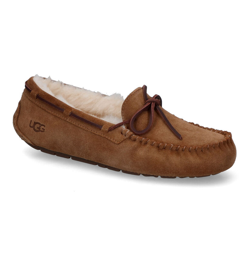 UGG Dakota Pantoufles en Cognac pour femmes (313755)