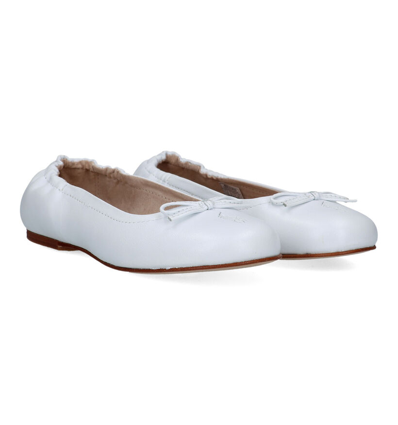 Polo Ralph Lauren Pony Ballet Ballerines en Blanc pour filles (320146)