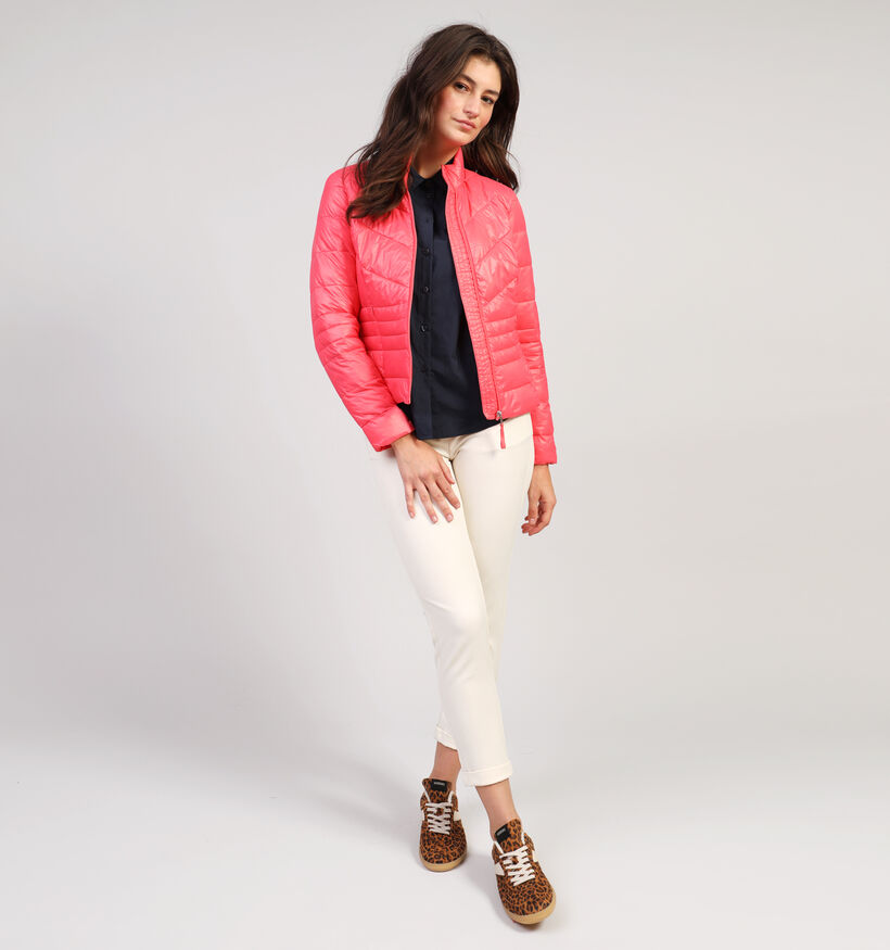 Vero Moda Sorayasiv Rode Puffer jas voor dames (352170)