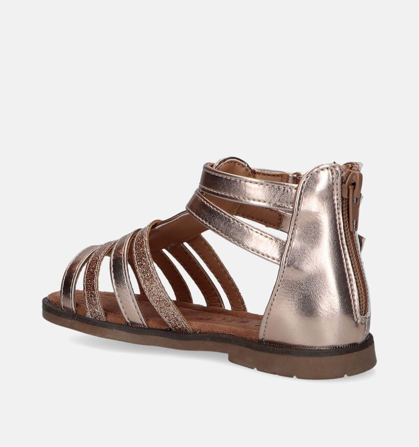 Milo & Mila Rose gold Sandalen voor meisjes (340781)