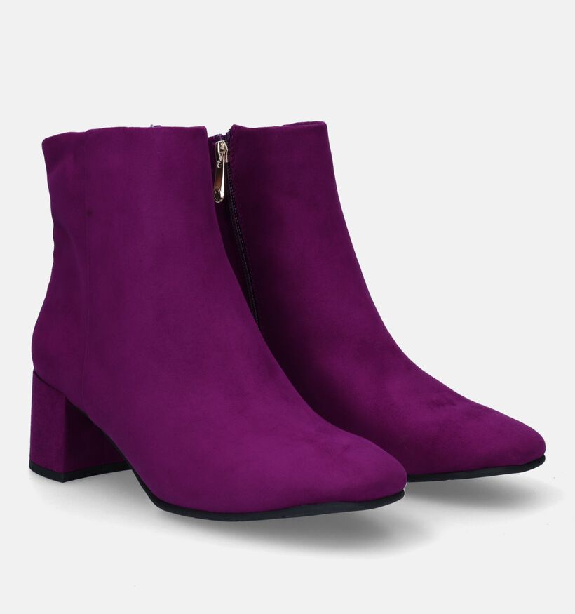 Marco Tozzi Bottines à talons en Violet pour femmes (330647)