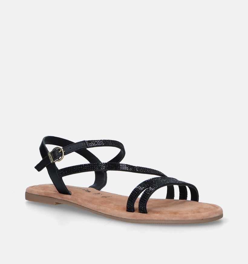 Tamaris Gouden Platte Sandalen voor dames (338255)