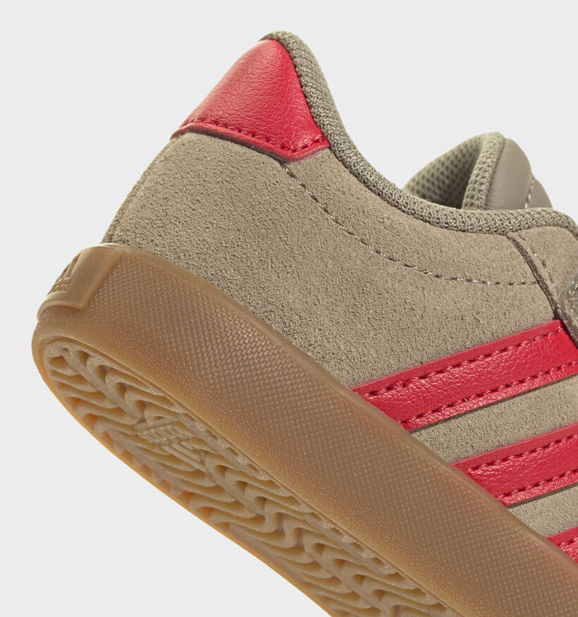 adidas VL Court 3.0 Baskets basses en Kaki pour filles, gar&ccedil;ons (372754)