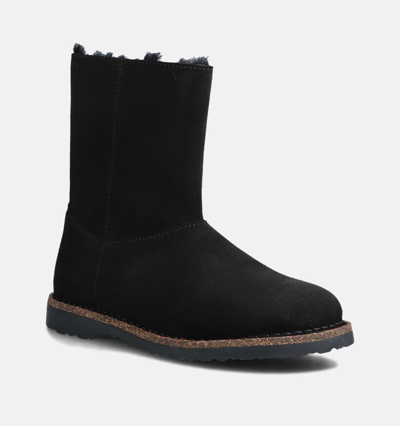 Birkenstock Bottines Fourrées en Noir pour femmes (360250) - pour semelles orthopédiques
