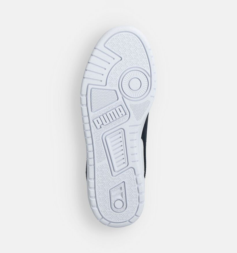 Puma Shuffle Downtown Baskets basses en Blanc pour filles, garçons (359197) - pour semelles orthopédiques