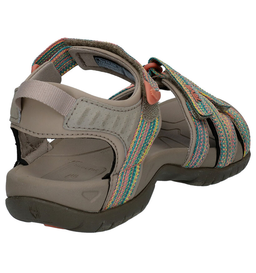 Teva Tirra Zwarte Trekkingsandalen voor dames (354718)