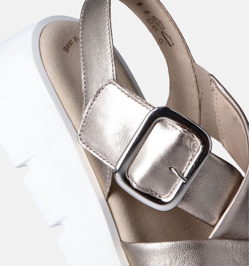Gabor Roze Sandalen met Plateauzool voor dames (355088)