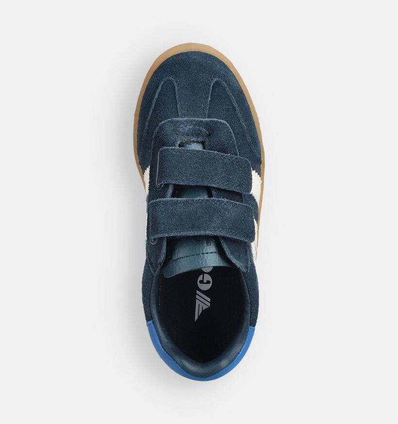 Gola Velcroschoenen Blauw voor jongens, meisjes (360985) - geschikt voor steunzolen