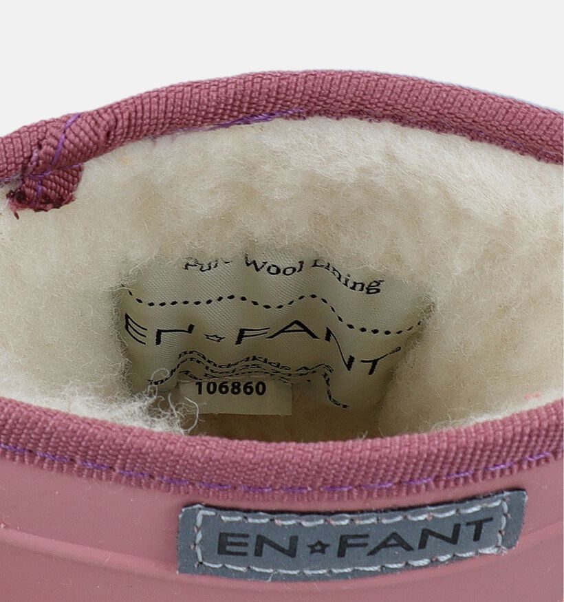 En Fant Bottes de pluie en Rose pour filles (330314)